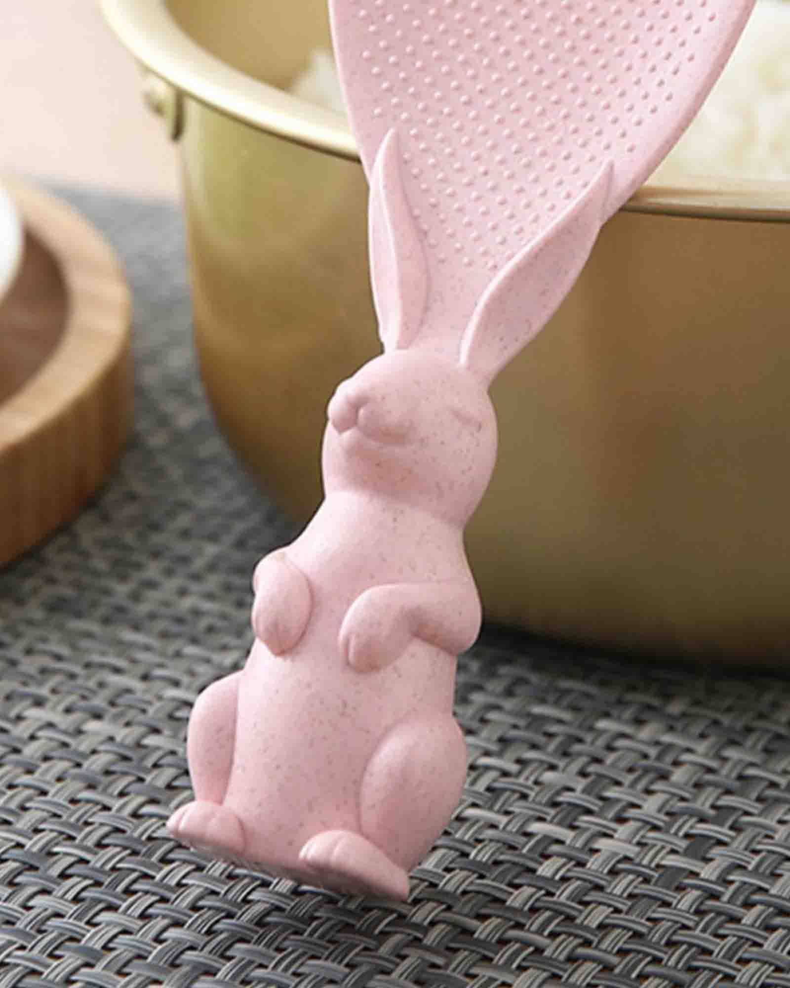 Kitchen Home Rabbit Rice Spoon - set of 2