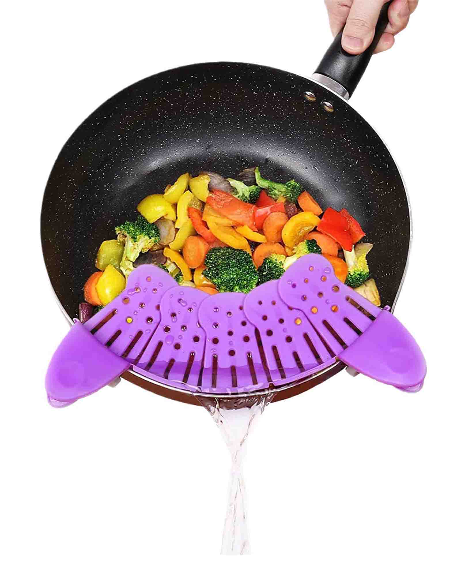 Detachable Telescopic Strainer Folding Strainer / Pot Side Strainer